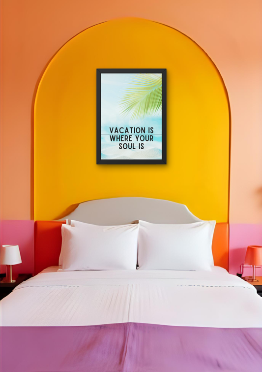 WHERE YOUR SOUL IS ultimate - Affiche A2 encadrée