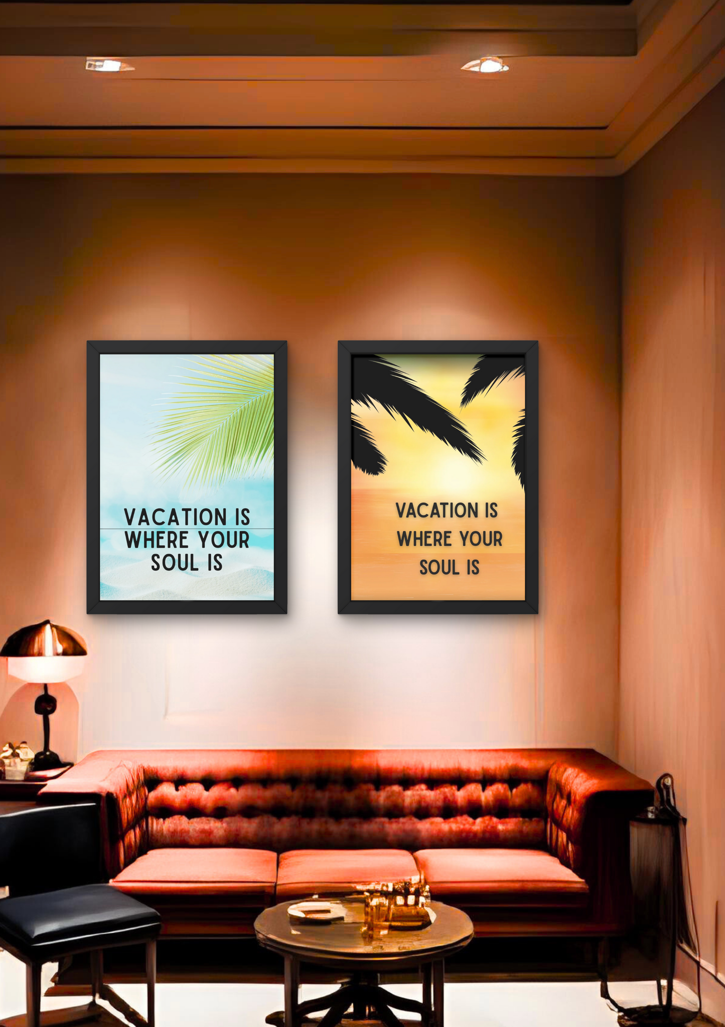 WHERE YOUR SOUL IS ultimate -  Affiche A2 encadrée